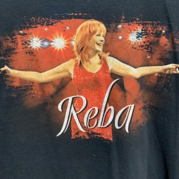 REBA  BAND CONCERT TOUR  WOMENS TEE - Picture 2 of 4